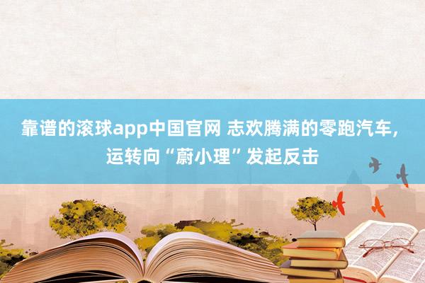 靠谱的滚球app中国官网 志欢腾满的零跑汽车, 运转向“蔚小理”发起反击