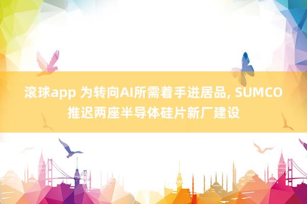 滚球app 为转向AI所需着手进居品, SUMCO推迟两座半导体硅片新厂建设