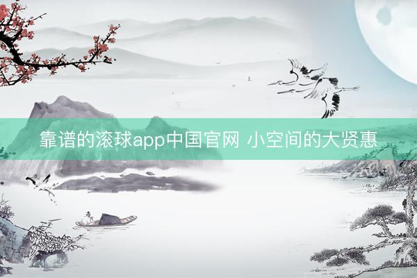 靠谱的滚球app中国官网 小空间的大贤惠