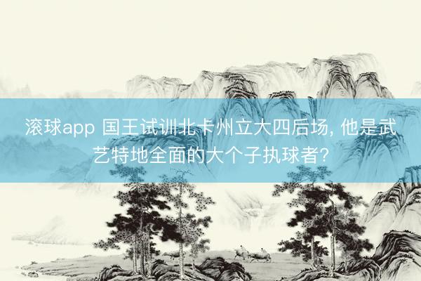滚球app 国王试训北卡州立大四后场， 他是武艺特地全面的大个子执球者?